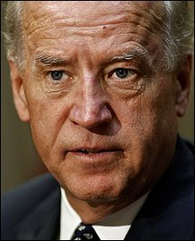 Vice president Joe Biden responds to news that the nation's unemployment rate rose in September, Friday, Oct. 2, 2009, during a meeting of his Middle Class Task Force in the Roosevelt Room of the White House in Washington. (AP Photo/J. Scott Applewhite)